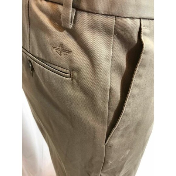 Dockers Men's Pants Chinos Khaki Casual 100%Cotton Straight Fit 36 X 34 - Picture 11 of 12